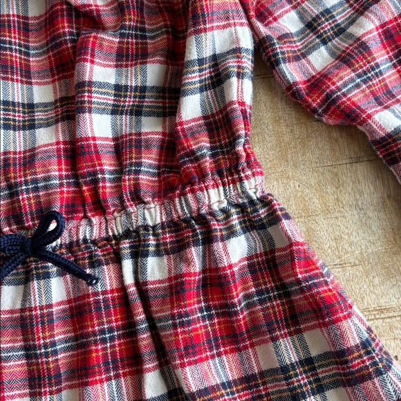 Hanna Andersson flannel plaid dress size 140(10) - Picture 2 of 6